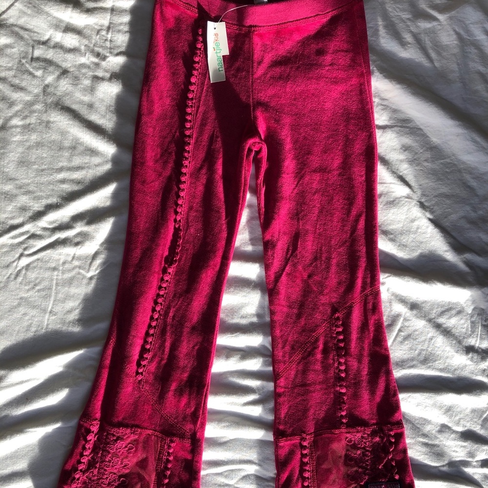 Naartje new velvet pants size 6